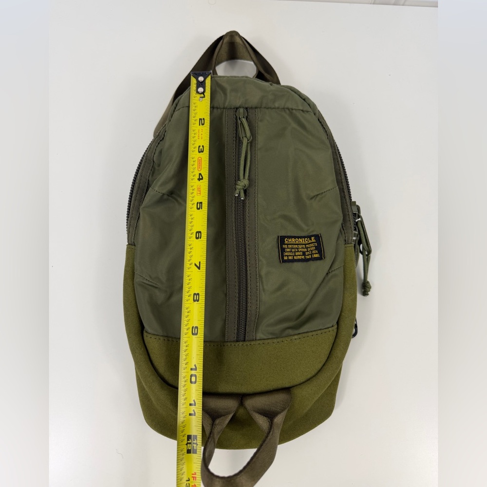 Chronicle Olive Green Sling Bag Crossbody Bag - Picture 6 of 7